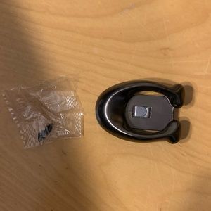 Coach Pewter Interchangeable Lock Slide